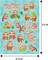 TINYMILLS Sloth Birthday Party Favor Set (12 multi-point pencils, 12 self-inking stampers, 12 sticker sheets, 12 small spiral notepads) Sloth Party Favor